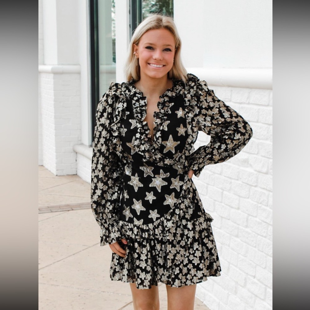 LOVESHACK FANCY - FINDLAY WRAP DRESS